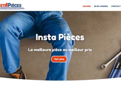 Site web – Insta Pièces