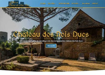 Site Web – Gîtes de charme